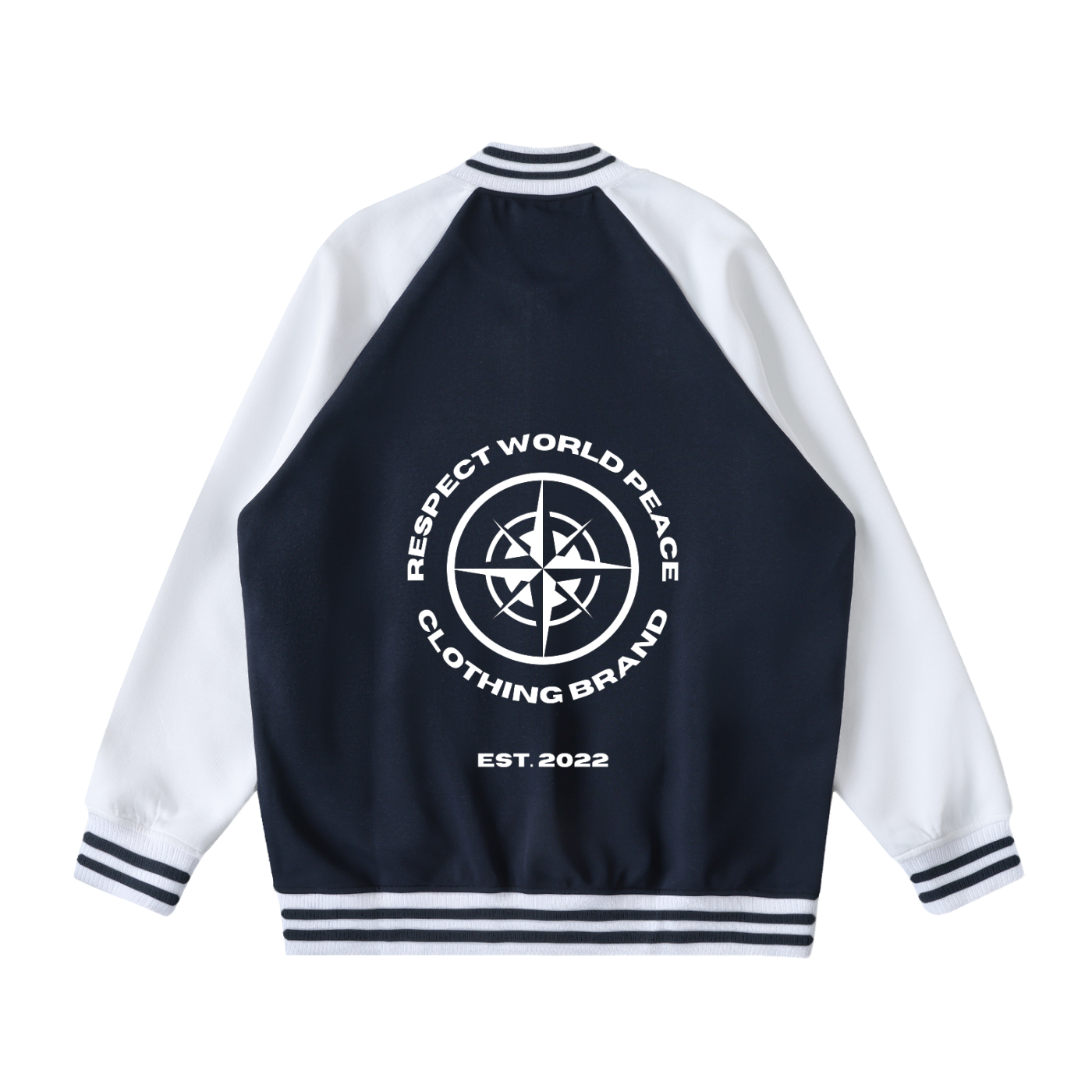 Respect World Peace™ Compass Varsity Jacket