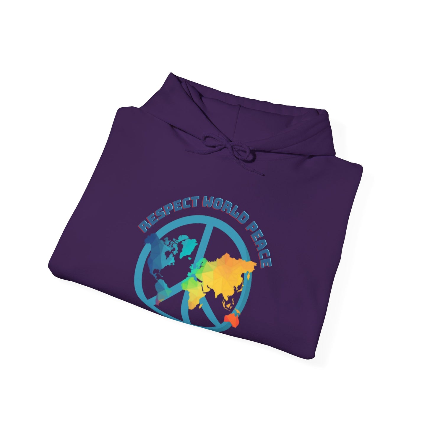Respect World Peace™ World Peace Sign Hoodie