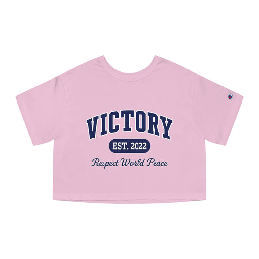 Respect World Peace™ Champion Women's Cropped T-Shirt