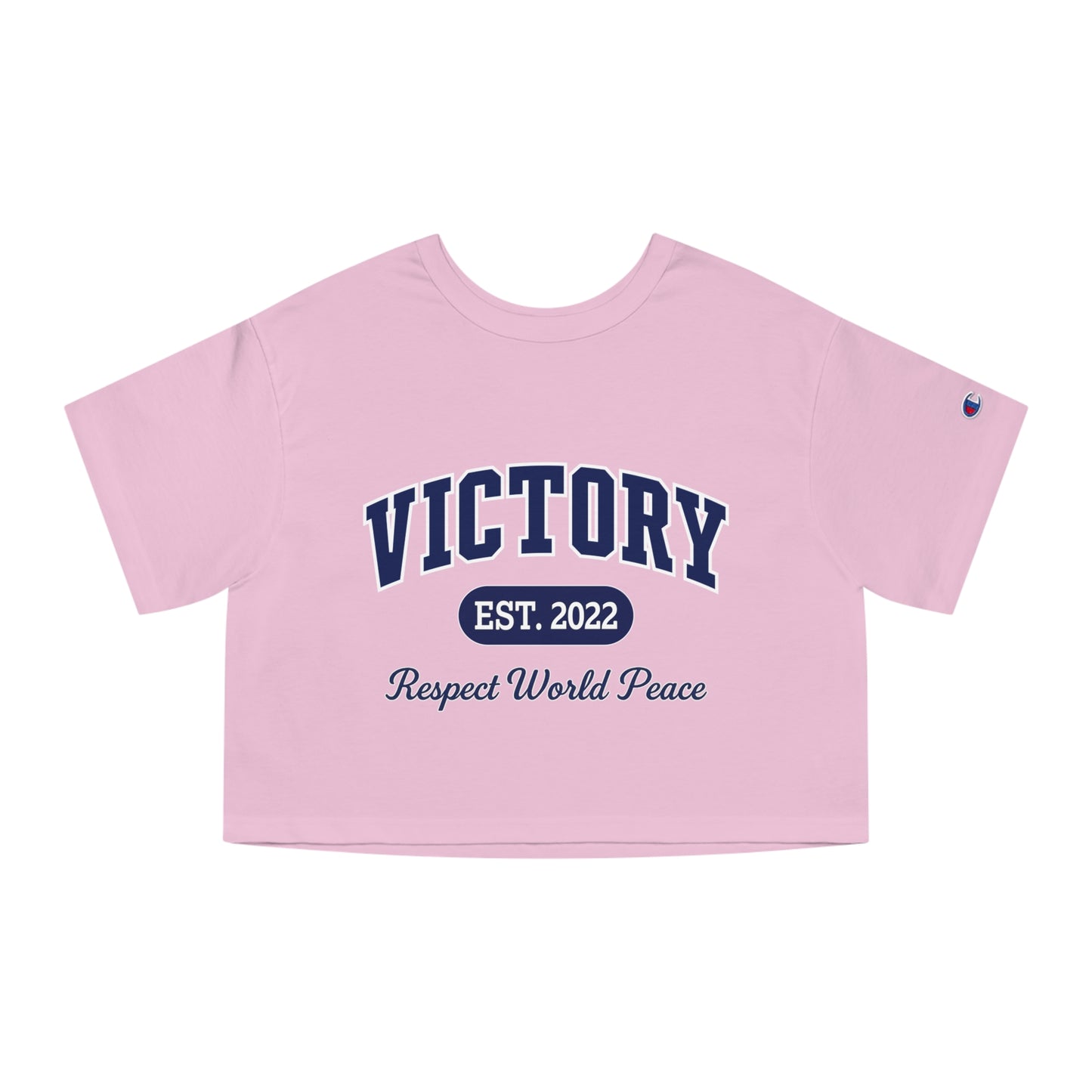 Respect World Peace™ Champion Women's Cropped T-Shirt