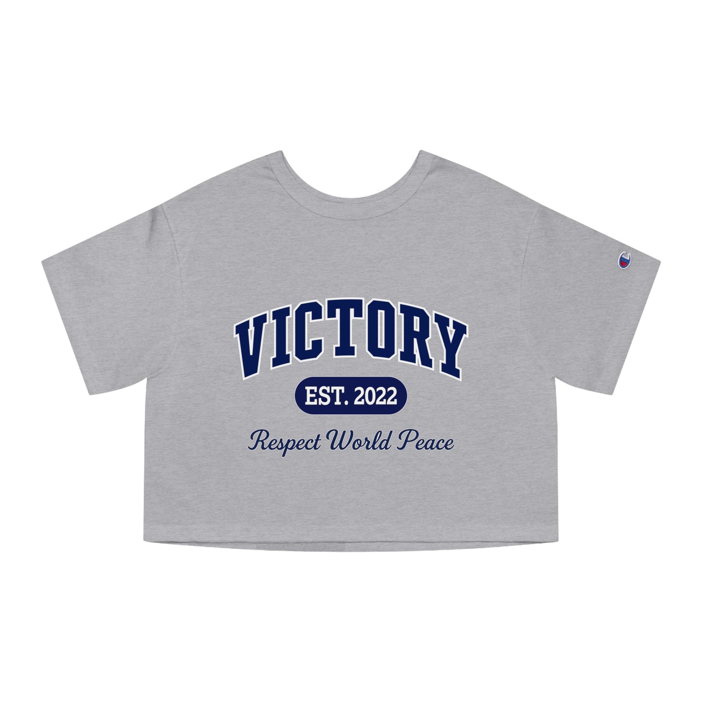 Respect World Peace™ Champion Women's Cropped T-Shirt