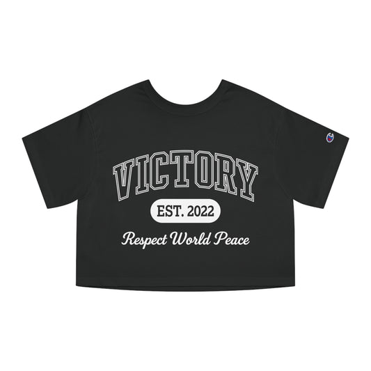 Respect World Peace™ Champion Women's Cropped T-Shirt