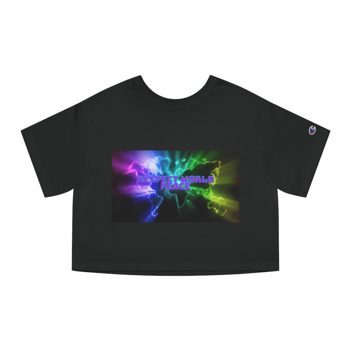 Respect World Peace™ Champion Women's Cropped T-Shirt