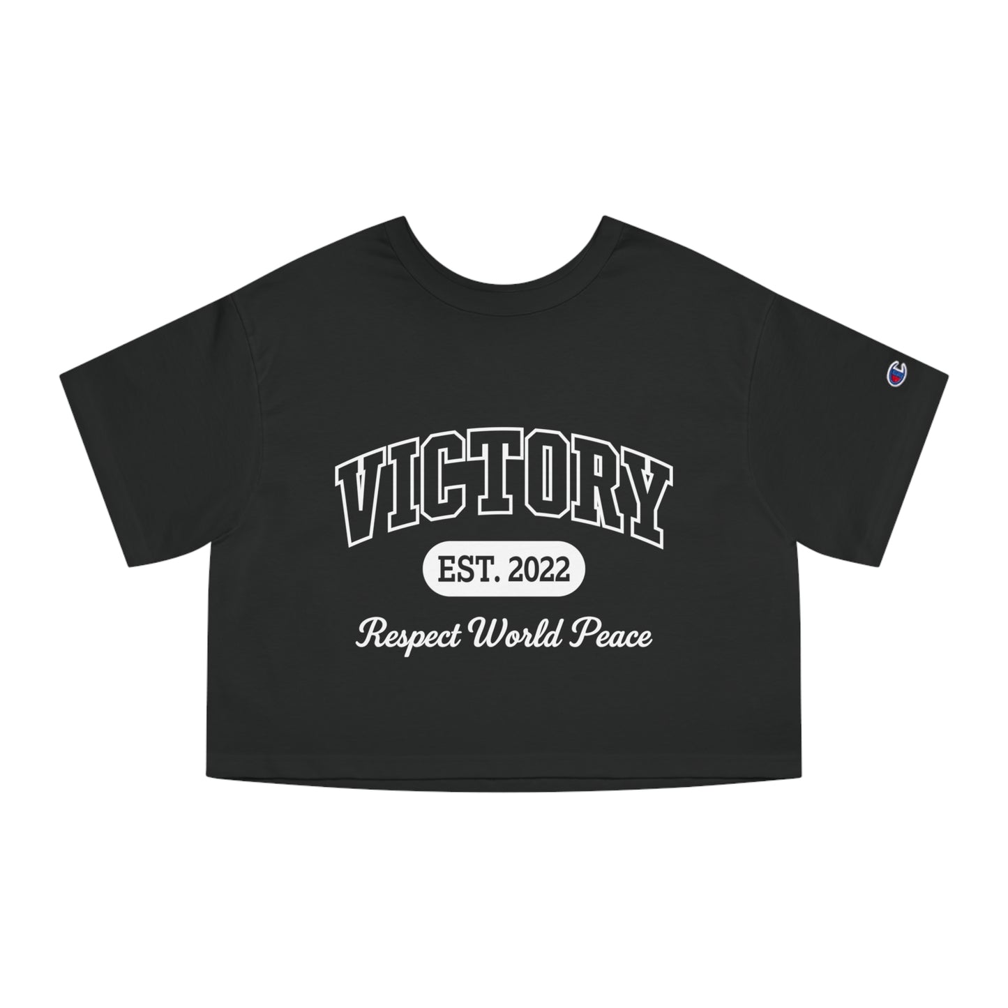 Respect World Peace™ Champion Women's Cropped T-Shirt