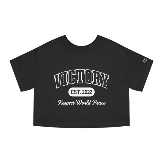 Respect World Peace™ Champion Women's Cropped T-Shirt