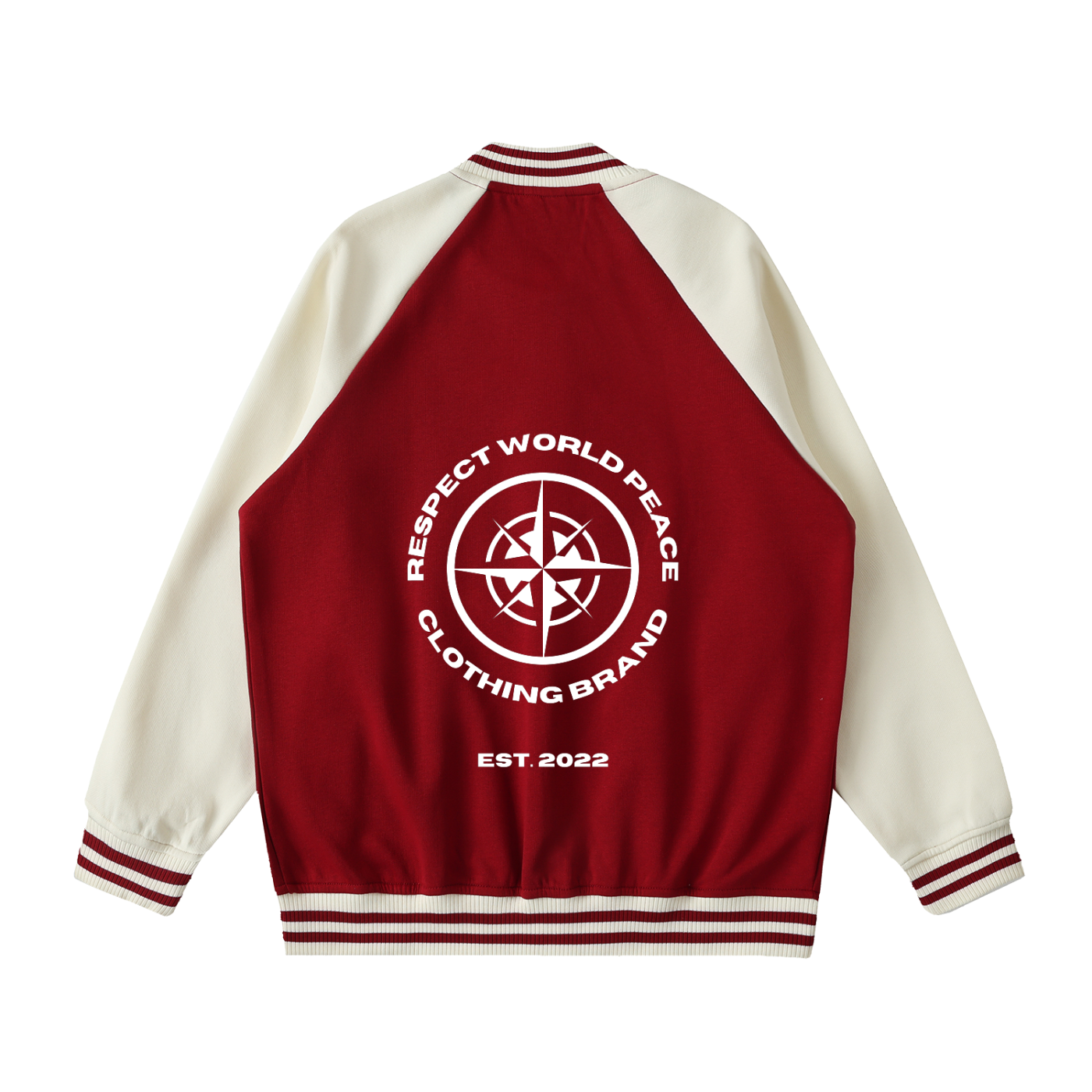 Respect World Peace™ Compass Varsity Jacket