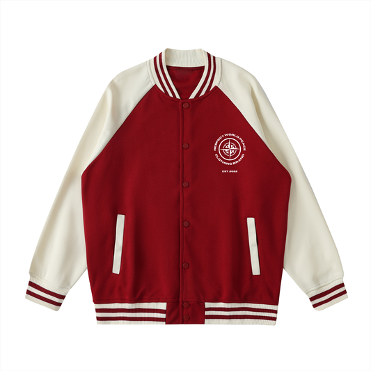 Respect World Peace™ Compass Varsity Jacket