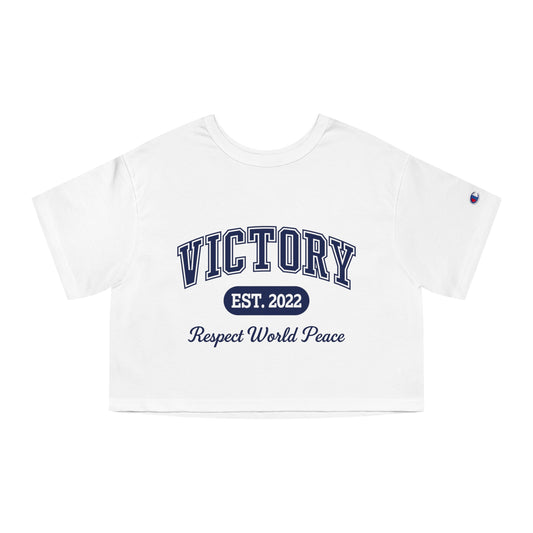 Respect World Peace™ Champion Women's Cropped T-Shirt