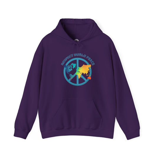 Respect World Peace™ World Peace Sign Hoodie