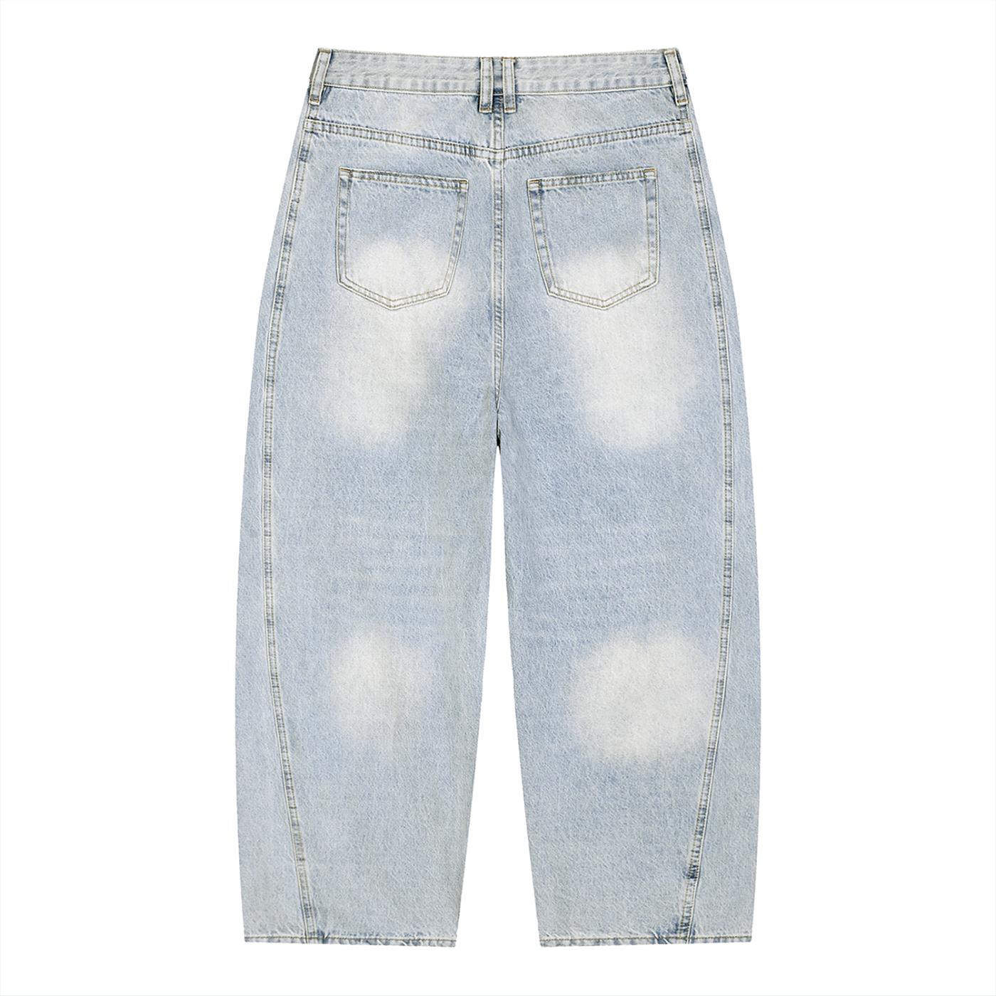 Respect World Peace™ Men's Barrel Leg Jeans