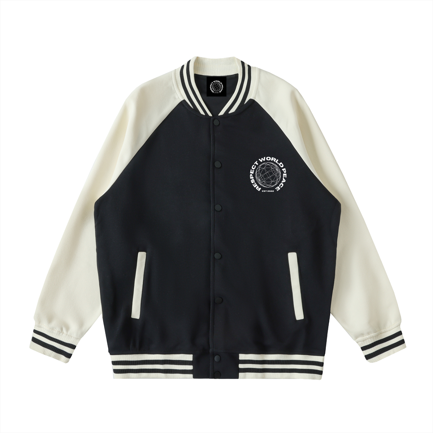 Respect World Peace™ Compass Varsity Jacket