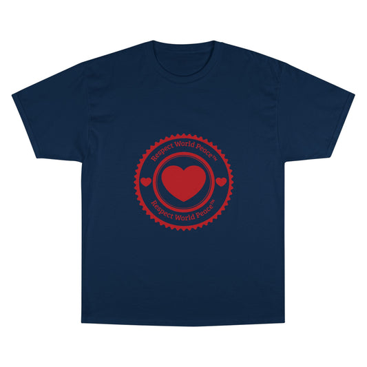 Respect World Peace™ Hearts in Gear T-Shirt