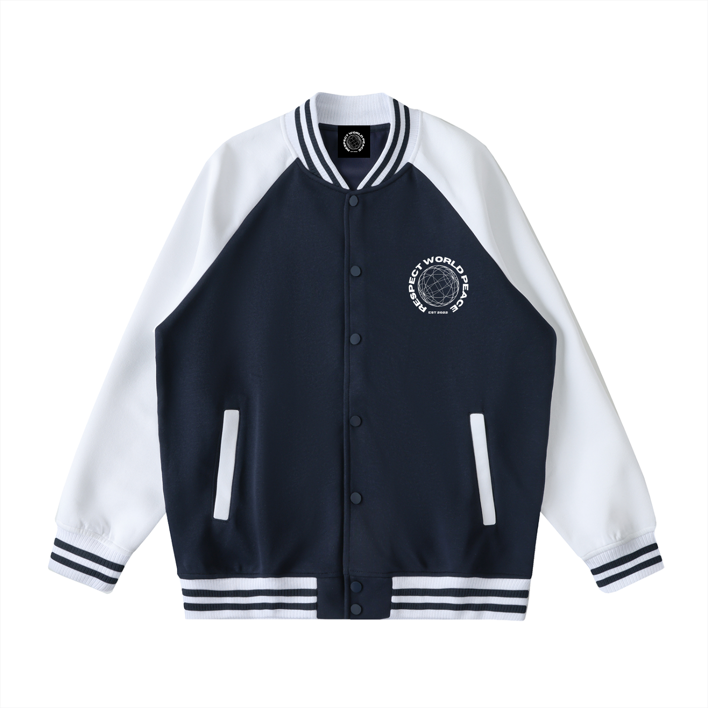 Respect World Peace™ Compass Varsity Jacket