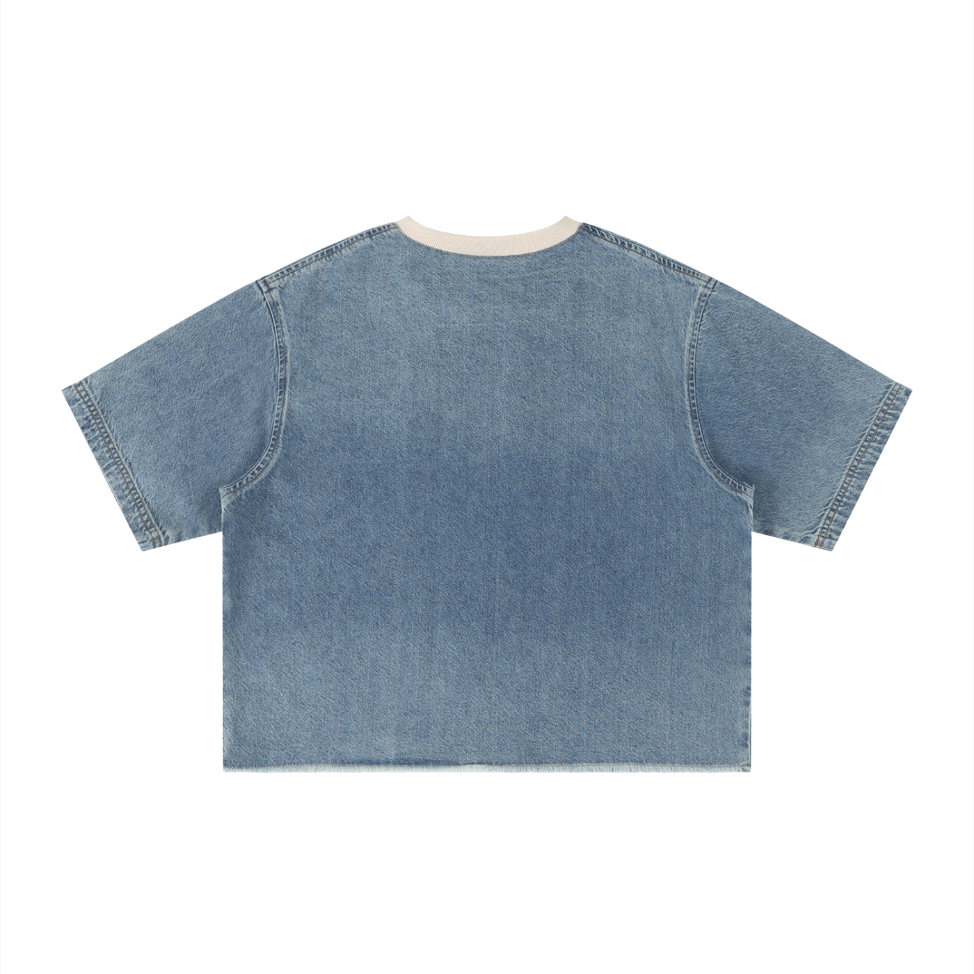 Respect World Peace™ Boxy Denim T-Shirt