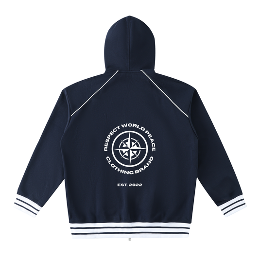 Respect World Peace™ Compass Zip-Up Jacket