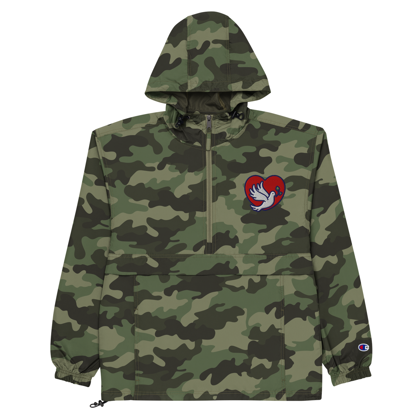 Respect World Peace™ Embroidered Champion Jacket