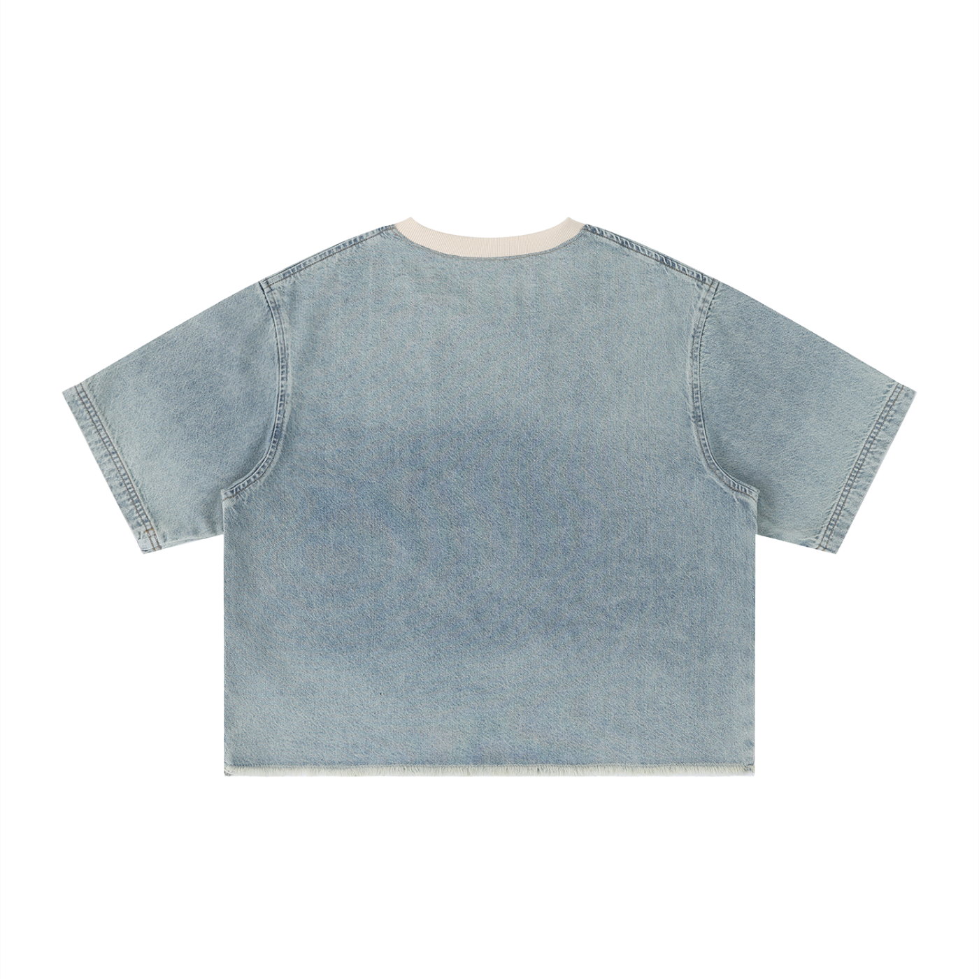 Respect World Peace™ Boxy Denim T-Shirt