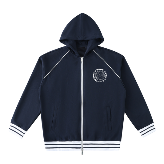 Respect World Peace™ Compass Zip-Up Jacket