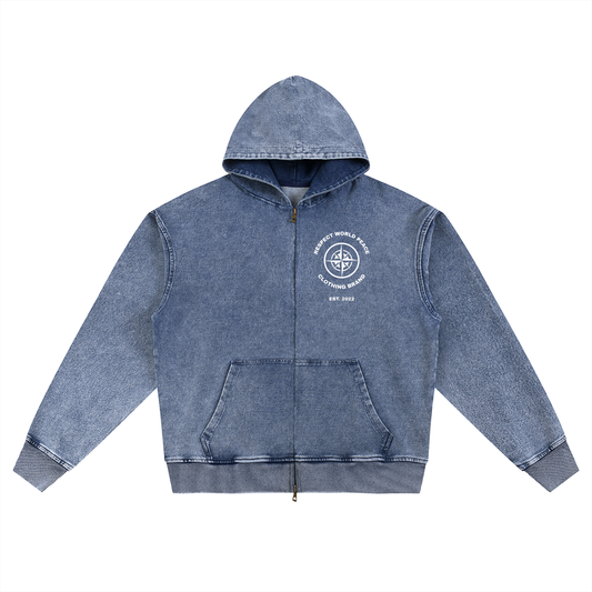 Respect World Peace™ Zip-Up Hoodie