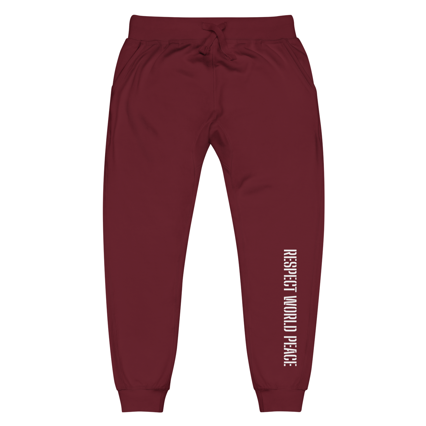 Respect World Peace™ fleece sweatpants