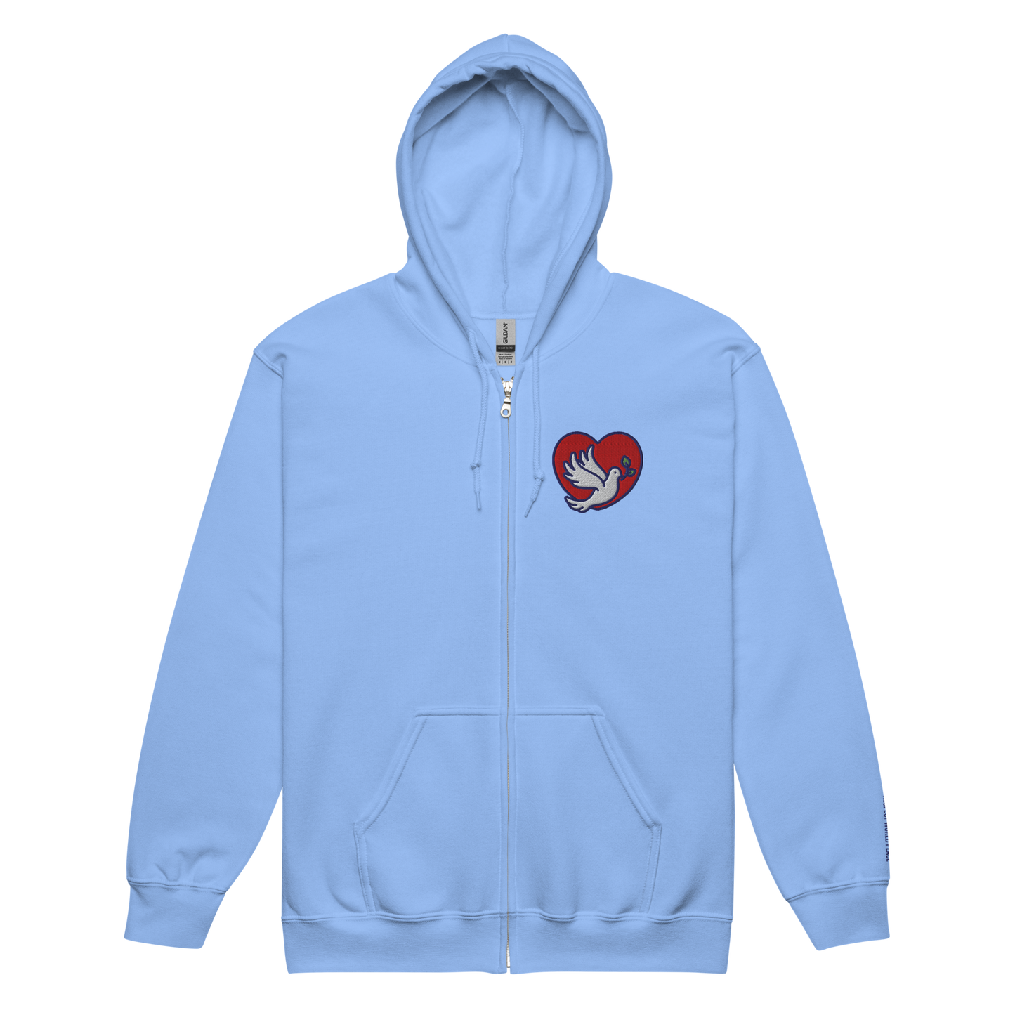 Respect World Peace™ zip hoodie